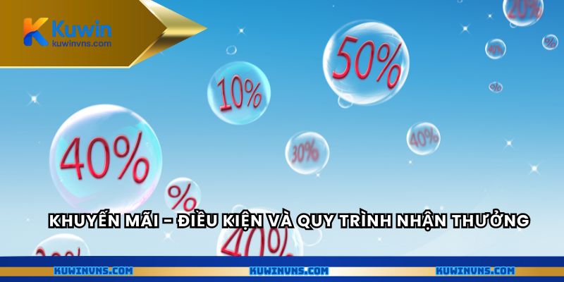 Khuyến mãi - Điều kiện và quy trình nhận thưởng